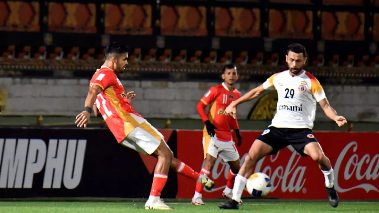ইস্ট বেঙ্গলের কাছে ৪ গোল খেয়ে বিদায় বসুন্ধরার