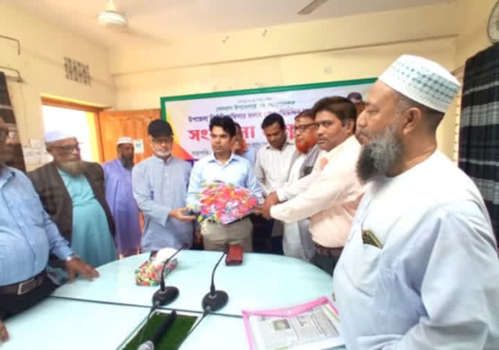 সেনবাগে নব যোগদানকৃত উপজেলা নির্বাহী কর্মকর্তার সংবর্ধনা অনুষ্ঠিত