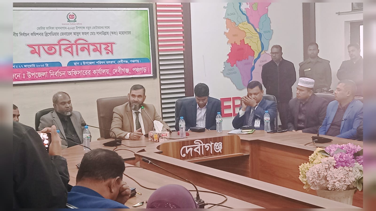 আমাদের কাজ হচ্ছে জনগণের ম্যান্ডেট সঠিকভাবে তুলে ধরা: ইসি সানাউল্লাহ
