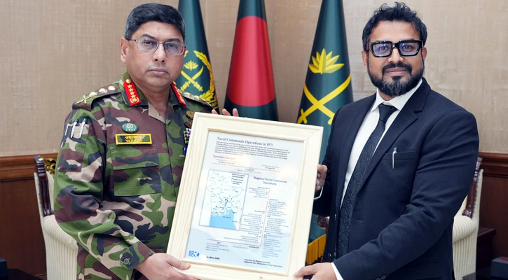সেনাপ্রধানের সঙ্গে ডিএনসিসি প্রশাসকের সাক্ষাৎ