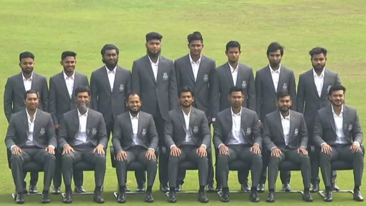 চ্যাম্পিয়ন্স ট্রফির আগে অফিসিয়াল ফটোশ্যুটে তাসকিনরা