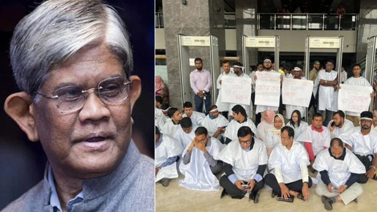বিকেলে এনবিআরের আন্দোলকারীদের সঙ্গে বসবেন অর্থ উপদেষ্টা