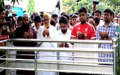কুষ্টিয়ায় আবরার ফাহাদের কবর জিয়ারত করলেন এনসিপির শীর্ষ নেতারা