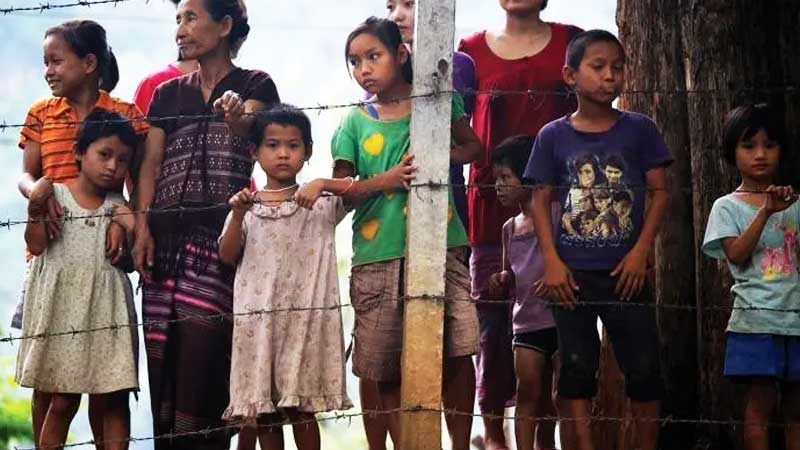 থাইল্যান্ডে আশ্রয় মিয়ানমারের পাঁচ শতাধিক নাগরিকের
