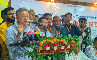 নির্বাচিত সরকার না থাকায় পিছিয়ে যাচ্ছে দেশ: আমীর খসরু