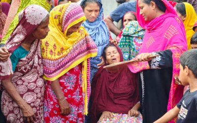 বাবাকে বাঁচাতে গিয়ে নদীতে ডুবে ছেলেরও মৃত্যু