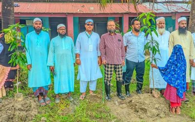 গলাচিপায় আস-সুন্নাহ ফাউন্ডেশনের বৃক্ষরোপণ কর্মসূচি