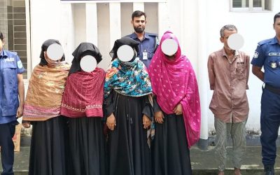 কালিহাতীতে স্বর্ণের চেইন চুরি, চার নারী গ্রেফতার