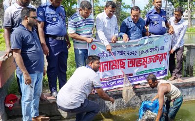 মুলাদীতে মৎস্য সপ্তাহ উপলক্ষে র‌্যালী, আলোচনা সভা ও পুরস্কার বিতরণ