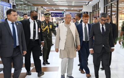 দেশে ফিরেছেন প্রধান উপদেষ্টা