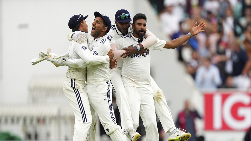 ওভালে ৬ রানের রুদ্ধশ্বাস জয়ে সিরিজ ড্র করল ভারত