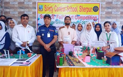 সৃষ্টি সেন্ট্রাল স্কুল,শেরপুর শাখায় অনুষ্ঠিত হলো সাইন্স এন্ড আইসিটি ফেয়ার-২০২৫