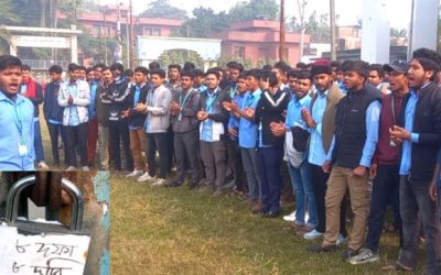 ৮ দফা দাবিতে শেরপুর কৃষি প্রশিক্ষণ ইনস্টিটিউটে তালা দিল শিক্ষার্থীরা