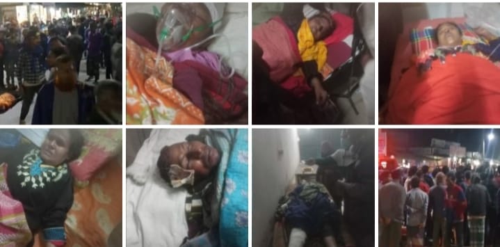 দিনাজপুরে সড়ক দুর্ঘটনায় ২ নারী নিহত,ও ৫ জন আহত