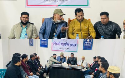 গৌরনদীতে সাংবাদিকদের  সঙ্গে সার্কেল এসপি ও ওসির মতবিনিময় সভা