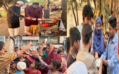 রাজধানীতে ‘আস্থা’র উদ্যোগে শতাধিক রোজাদারের মাঝে ইফতার বিতরণ