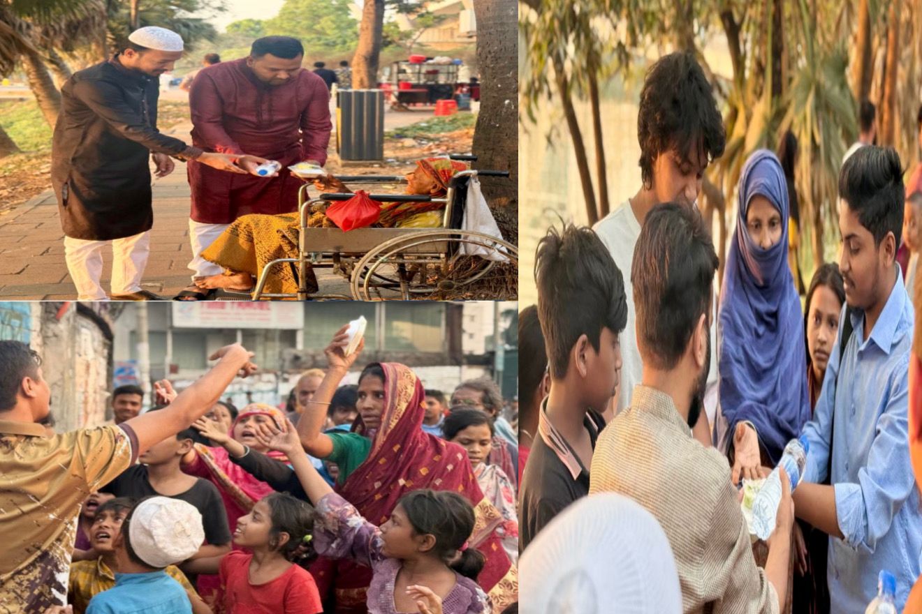 রাজধানীতে ‘আস্থা’র উদ্যোগে শতাধিক রোজাদারের মাঝে ইফতার বিতরণ