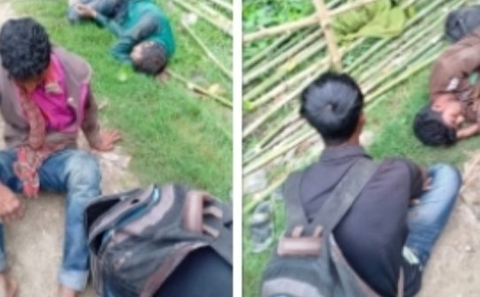 দিনাজপুরে রাস্তার পাশে অচেতন ৫ ধানকাটা শ্রমিককে উদ্ধার করেছে পুলিশ