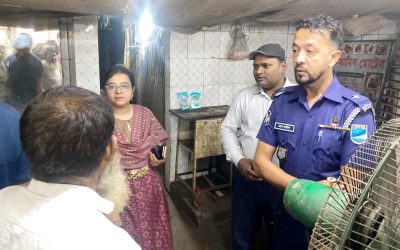 অস্বাস্থ্যকর পরিবেশে খাদ্য বিক্রি, কালীগঞ্জে দুই হোটেল মালিককে অর্থদণ্ড