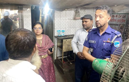 অস্বাস্থ্যকর পরিবেশে খাদ্য বিক্রি, কালীগঞ্জে দুই হোটেল মালিককে অর্থদণ্ড