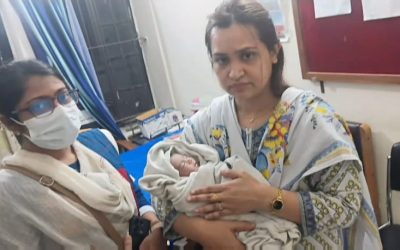 রাতের আঁধারে গজারিয়া স্বাস্থ্য কমপ্লেক্সের ডাস্টবিন এলাকায় মিলল নবজাতক কন্যাশিশু