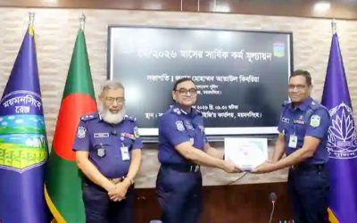 ময়মনসিংহ রেঞ্জের শ্রেষ্ঠ পুলিশ সুপার এ, কে, এম জহিরুল ইসলাম