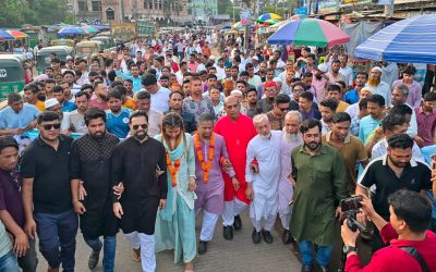 দেবিদ্বারে নবগঠিত বিএনপির আহ্বায়ক কমিটিকে স্বাগত জানিয়ে আনন্দ মিছিল ও আলোচনা সভা