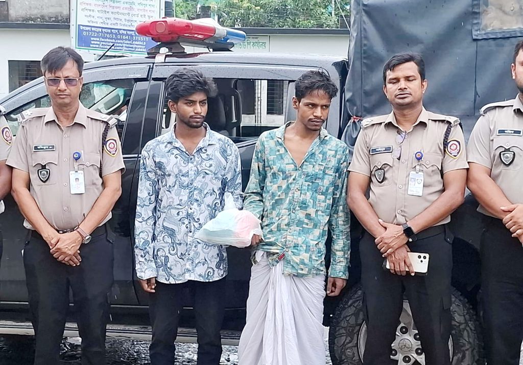 সখীপুরে মাদকবিরোধী অভিযানে দুই ব্যক্তি আটক