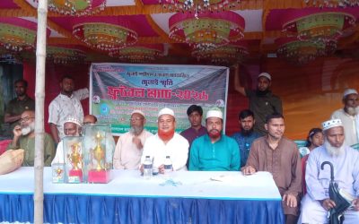 শাহজাদপুরে জুলাই শহীদদের স্মরণে প্রীতি ফুটবল ম্যাচ অনুষ্ঠিত
