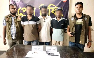 অভয়নগরে ওয়ান শুটারগান-গুলিসহ চিহ্নিত ৩ সন্ত্রাসী গ্রেপ্তার