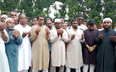 হরিণাকুন্ডুতে জুলাই গণঅভ্যুত্থানে শহীদের করব জিয়ারত