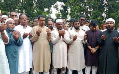 হরিণাকুণ্ডুতে জুলাই গণঅভ্যুত্থানে শহীদের করব জিয়ারত 