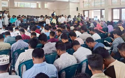 স্বচ্ছতা ও শৃঙ্খলায় কালকিনিতে ফ্যামিলি কার্ড শুমারির নিয়োগ পরীক্ষা