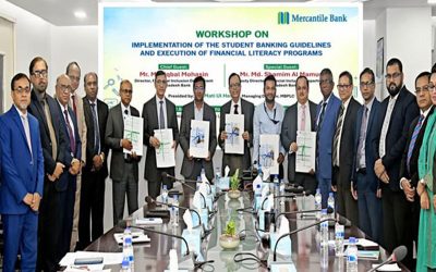 মার্কেন্টাইল ব্যাংকে স্টুডেন্ট ব্যাংকিং কর্মশালা অনুষ্ঠিত