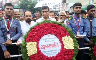 যথাযোগ্য মর্যাদায় পঞ্চগড়ে জুলাই গণঅভ্যুত্থান দিবস পালিত