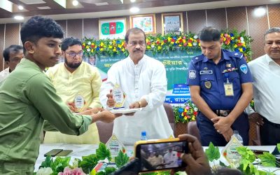 রায়পুরে জিপিএ-৫ প্রাপ্ত শিক্ষার্থীদের সংবর্ধনা