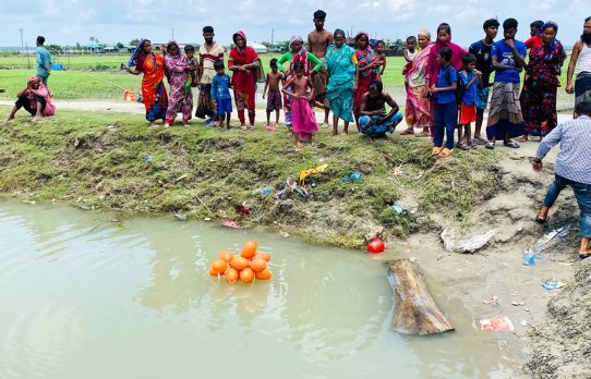 রাঙ্গাবালীর চর মোন্তাজে পুকুরে ডুবে শিশুর মর্মান্তিক মৃত্যু