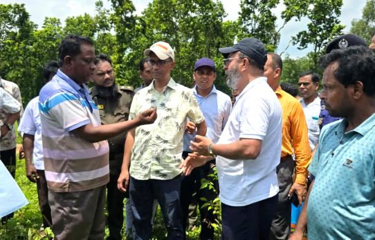 সখিপুরে বন বিভাগের বিট কর্ম কর্তাদের কার্যক্রমে প্রতিমন্ত্রীর অসন্তোষ