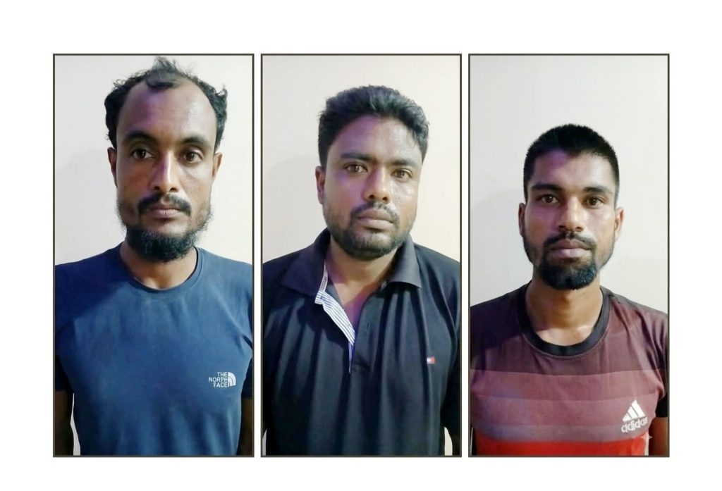 সিলেটের গোলাপগঞ্জে পাহাড় কাটার সময় ৩ জন গ্রেফতার