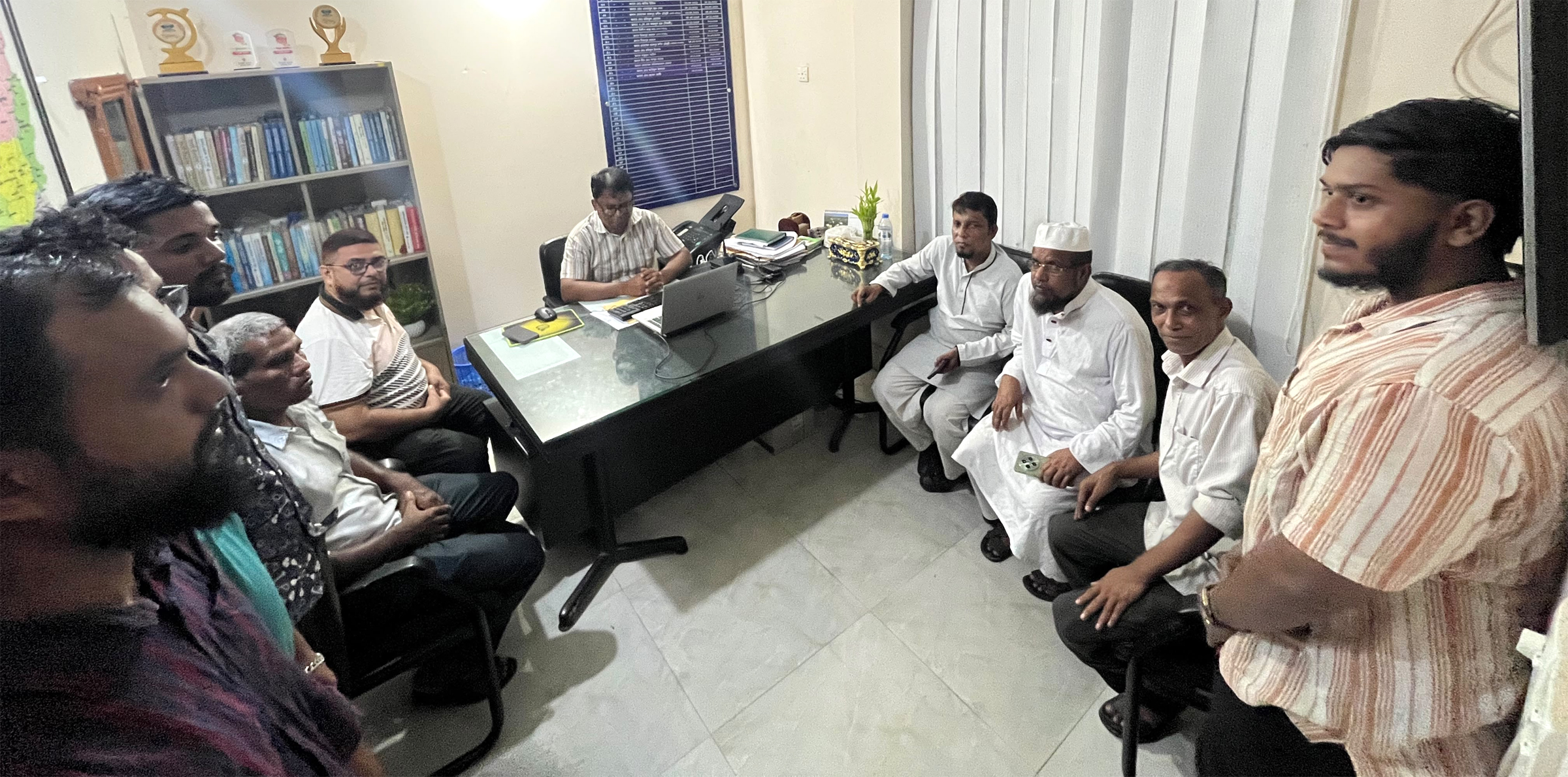 সিলেটের গোলাপগঞ্জে ওসির সঙ্গে কর্মরত সাংবাদিকদের বৈঠক