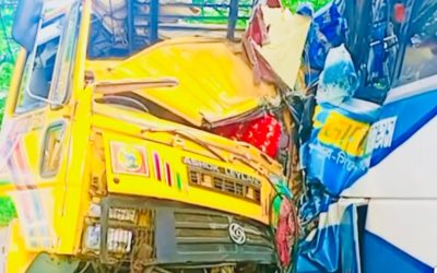 সিলেটের লালাবাজারে ট্রাক ও বাসের সংঘর্ষে নিহত ১