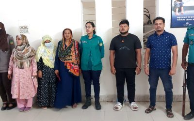 টঙ্গী পূর্ব থানার মূল ফটকে জয়বাংলা শ্লোগান গ্রেফতার ৫