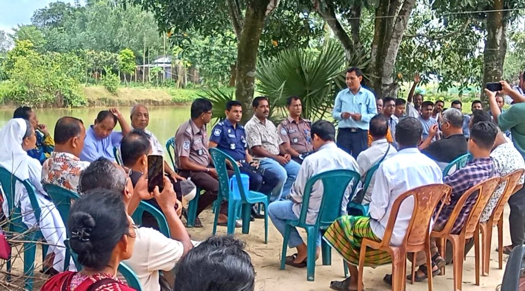ঝিনাইগাতীতে বিল্লাল হত্যা ও আদিবাসীদের উপর হামলার ঘটনায় সমন্বয় আলোচনা