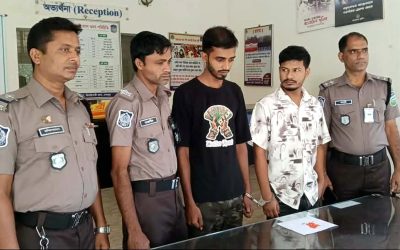 ঝিনাইগাতীতে পুলিশের অভিযানে ৬২ পিস ইয়াবাসহ গ্রেফতার ২