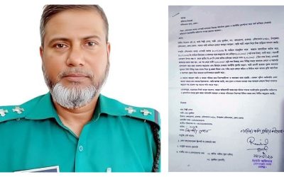 ভোলায় এসআই জাফরের বিরুদ্ধে থানায় লিখিত অভিযোগ